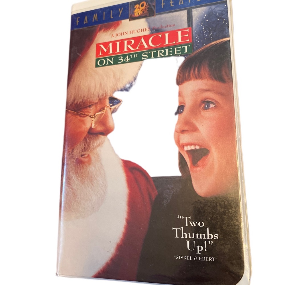 Miracle on 34th street original VHS